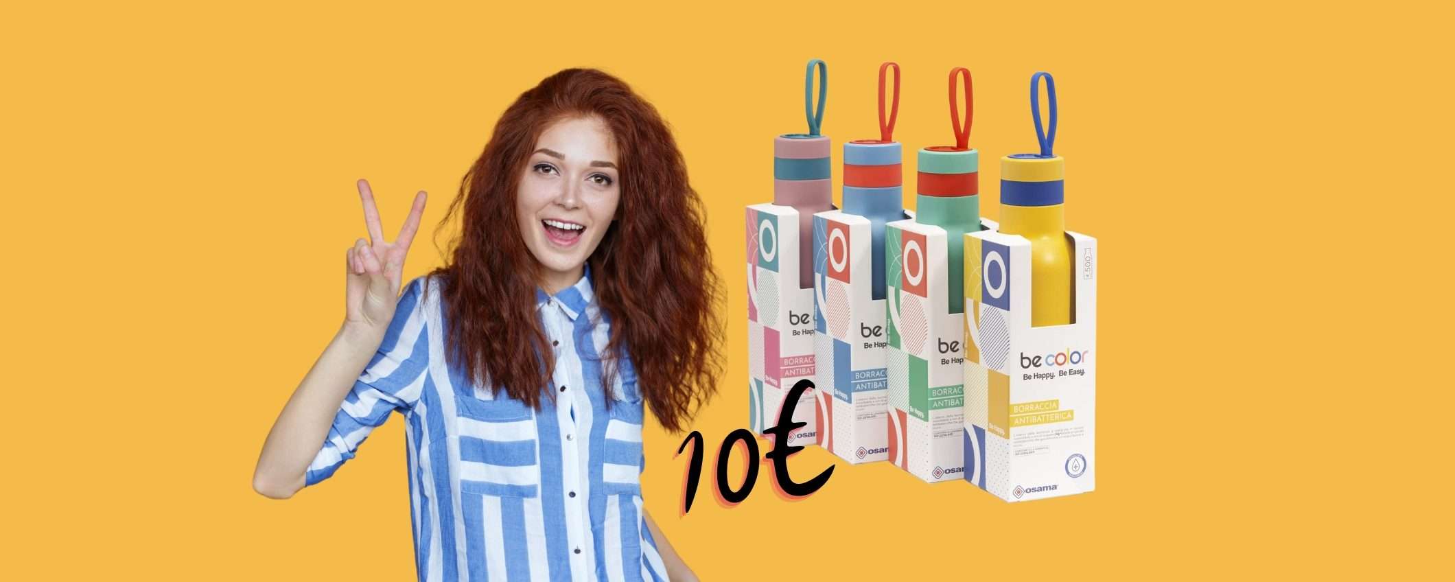Osama: borraccia termica da 500 ml, bevande calde o fredde a 10€ Osama: borraccia termica da 500 ml, bevande calde o fredde a 10€