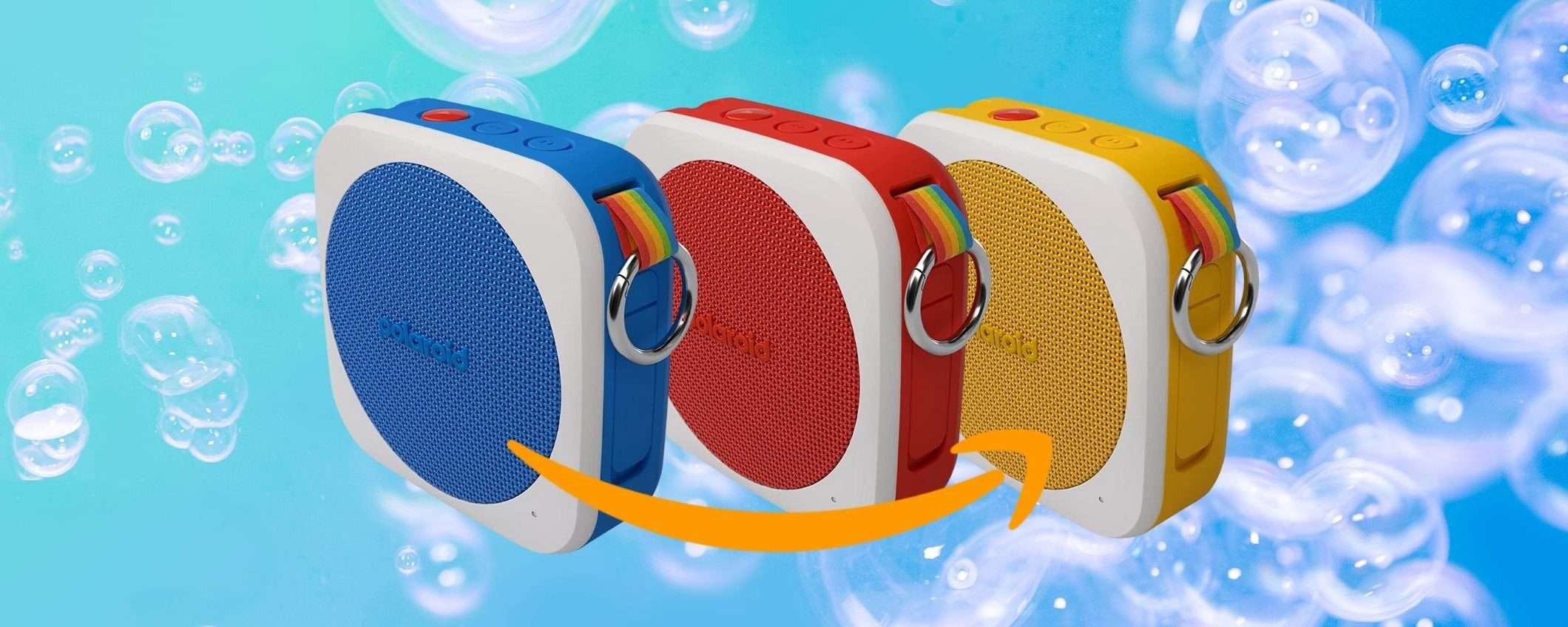Polaroid P1: lo speaker portatile Bluetooth al MINIMO STORICO (39,90€) Polaroid P1: lo speaker portatile Bluetooth al MINIMO STORICO (39,90€)