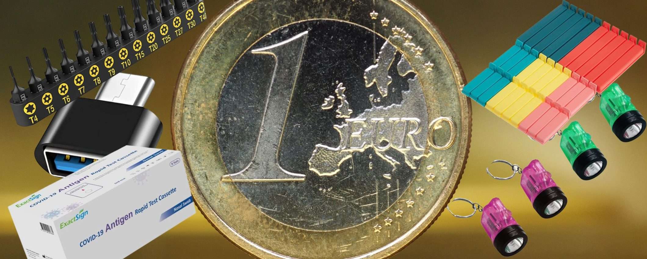 Ecco 5 cose utilissime a meno di 1€ su Amazon, promo scorta INASPETTATE Ecco 5 cose utilissime a meno di 1€ su Amazon, promo scorta INASPETTATE
