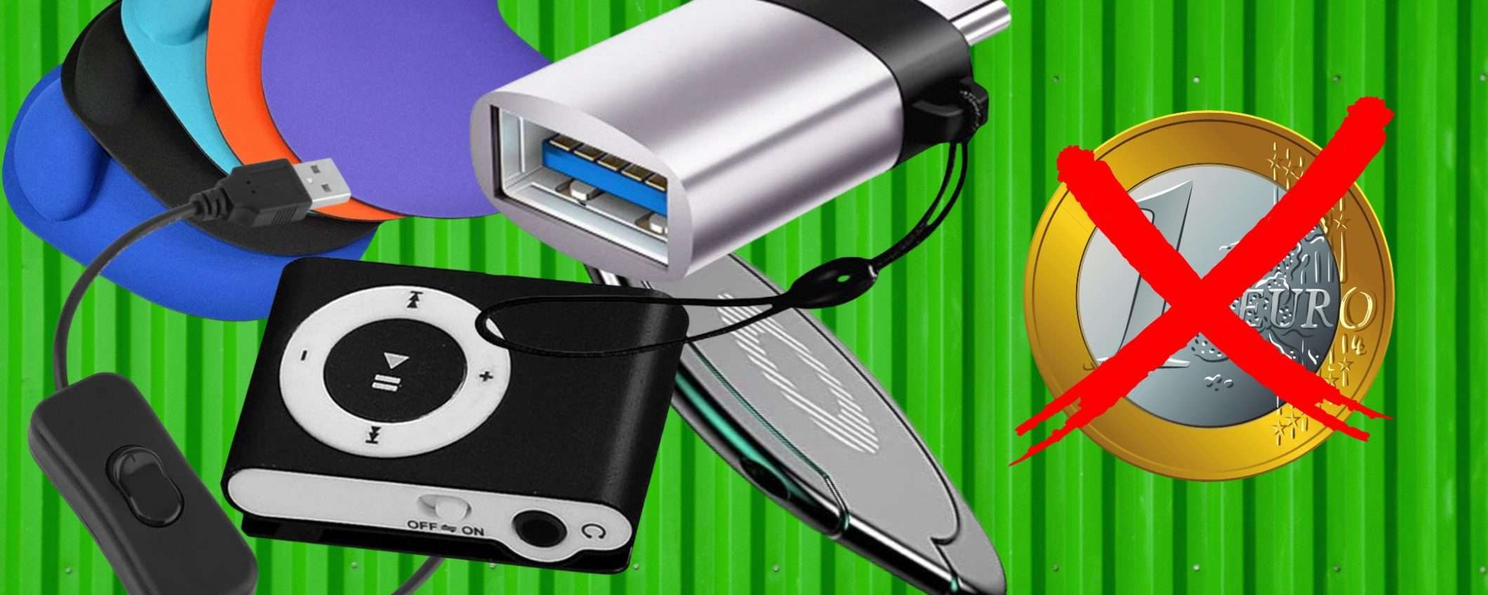 Ecco 5 cose tech che su Amazon trovi a meno di 1€: shopping (quasi) GRATIS Ecco 5 cose tech che su Amazon trovi a meno di 1€: shopping (quasi) GRATIS