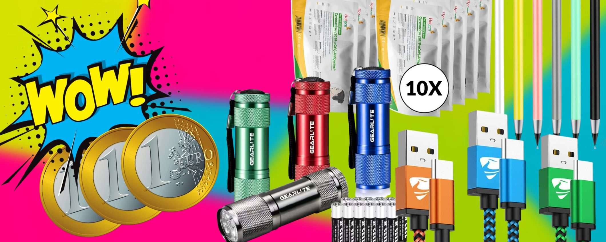 Ecco 5 prodotti a meno di 3€ su Amazon grazie alla MAGIA delle promo scorta Ecco 5 prodotti a meno di 3€ su Amazon grazie alla MAGIA delle promo scorta