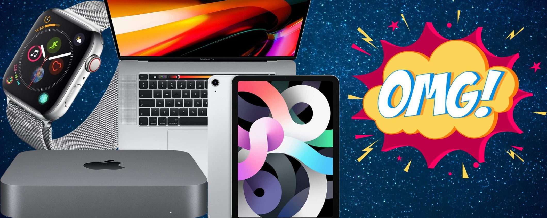 Apple FUORI CONTROLLO su Amazon: sconti fino al 43% e prezzi da mercatino Apple FUORI CONTROLLO su Amazon: sconti fino al 43% e prezzi da mercatino