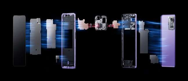 realme GT3 cooling