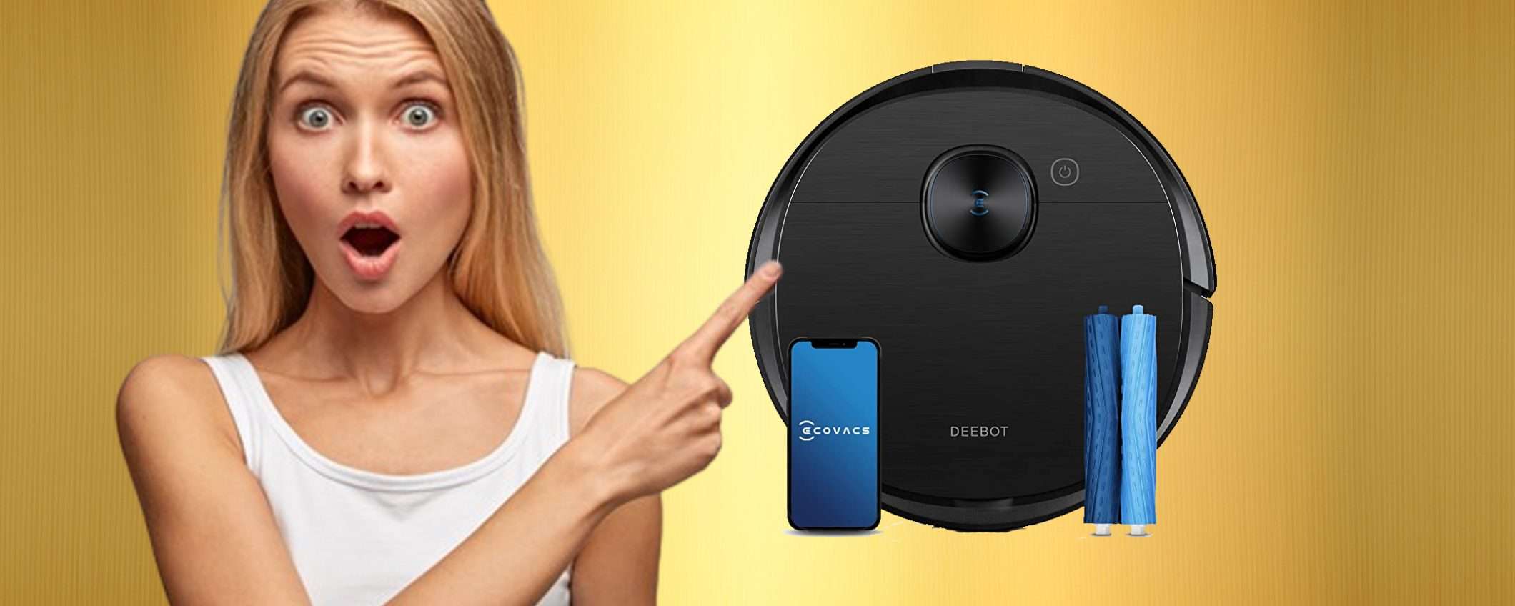 Robot aspirapolvere potente e silenzioso: in sconto TOP su Amazon Robot aspirapolvere potente e silenzioso: in sconto TOP su Amazon