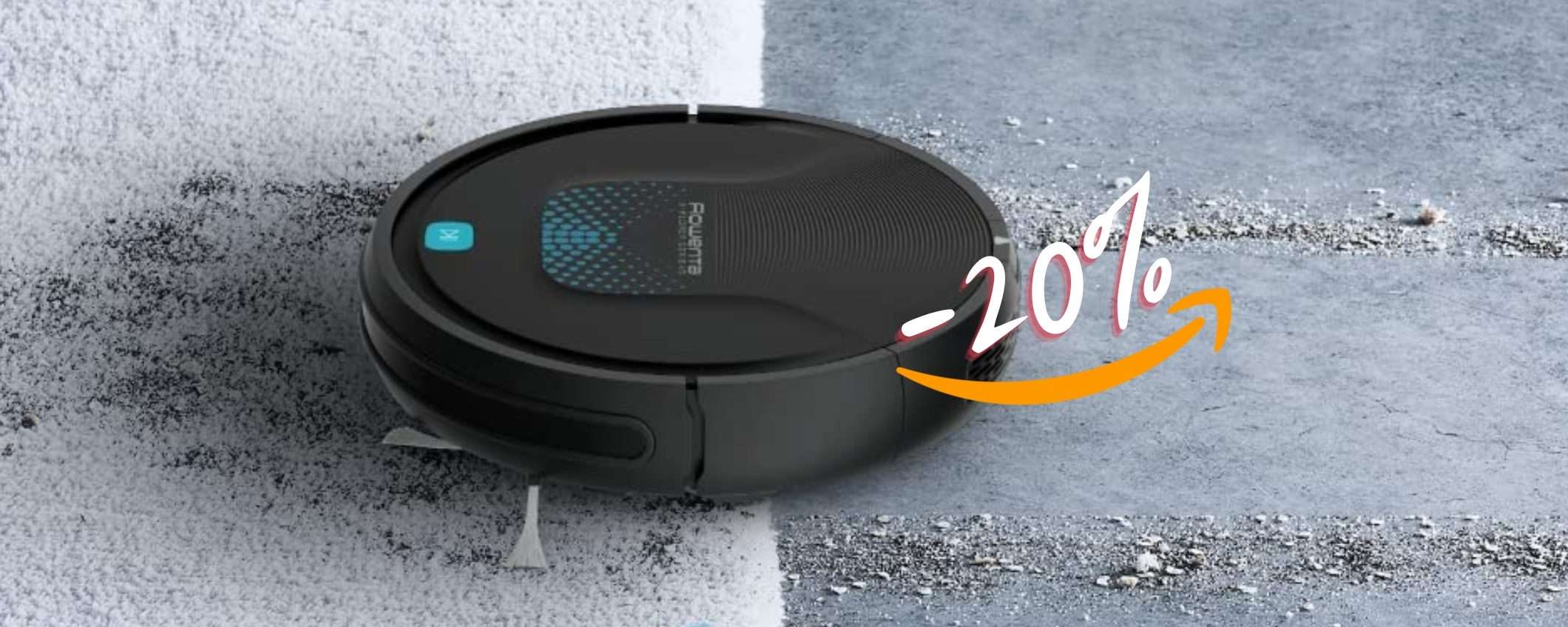 Rowenta X-Plorer S45: robot aspirapolvere e lavapavimenti sotto i 200€ Rowenta X-Plorer S45: robot aspirapolvere e lavapavimenti sotto i 200€
