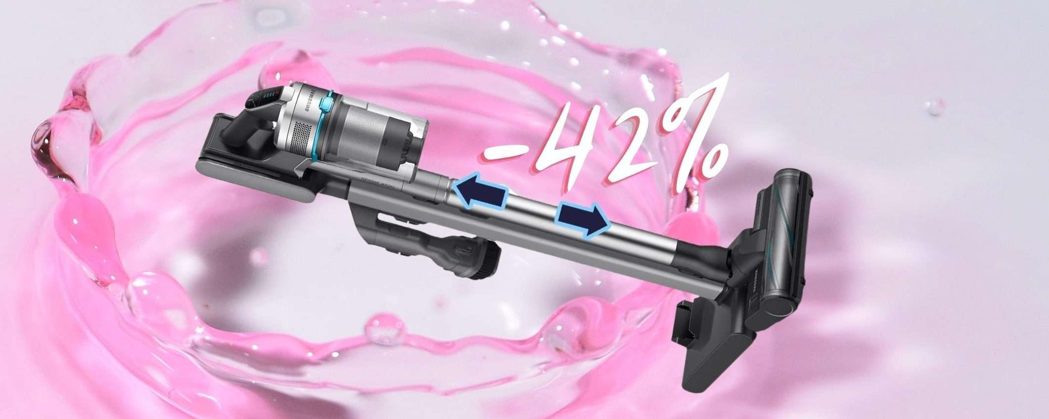 Samsung Jet 90 Pet: la scopa elettrica come Dyson che COSTA MENO Samsung Jet 90 Pet: la scopa elettrica come Dyson che COSTA MENO
