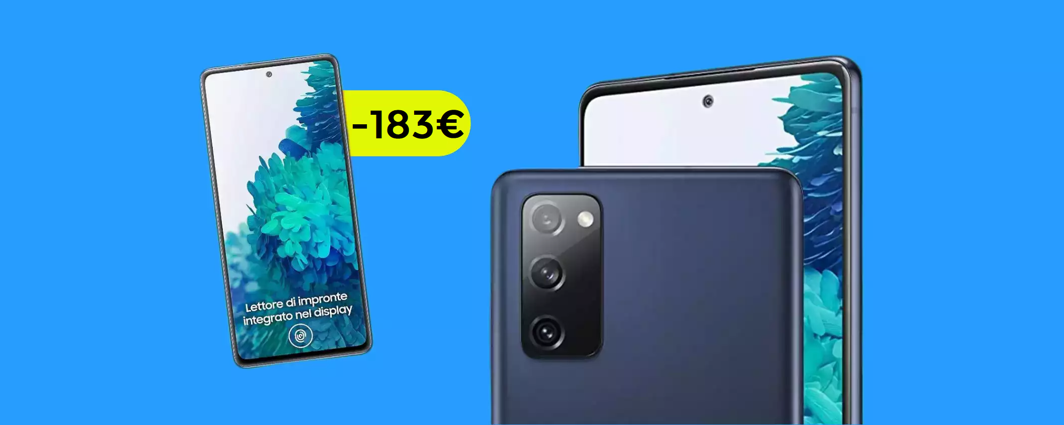 Samsung Galaxy S20 FE ad un prezzo IRRIPETIBILE su Amazon (-183€) Samsung Galaxy S20 FE ad un prezzo IRRIPETIBILE su Amazon (-183€)