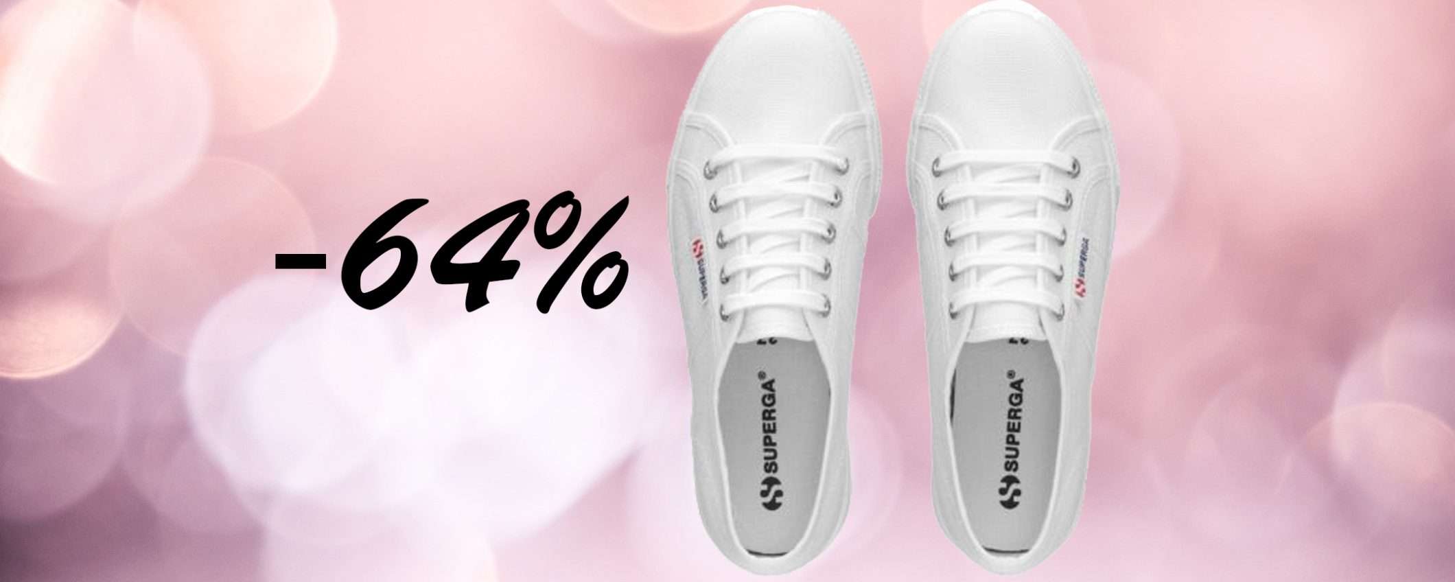 Scarpe da donna Superga con zeppa: al prezzo FOLLE di 24,99€ (-64%) Scarpe da donna Superga con zeppa: al prezzo FOLLE di 24,99€ (-64%)