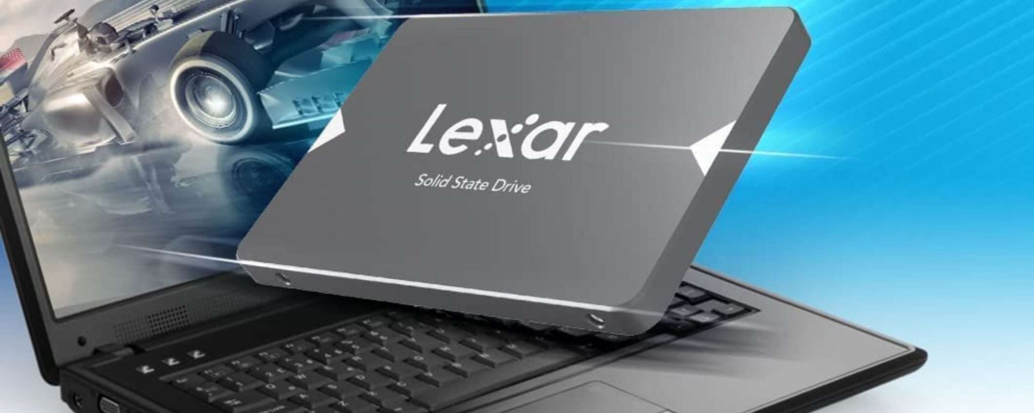 SSD da 256GB firmato Lexar a prezzo SHOCK limitatissimo su Amazon (16€) SSD da 256GB firmato Lexar a prezzo SHOCK limitatissimo su Amazon (16€)
