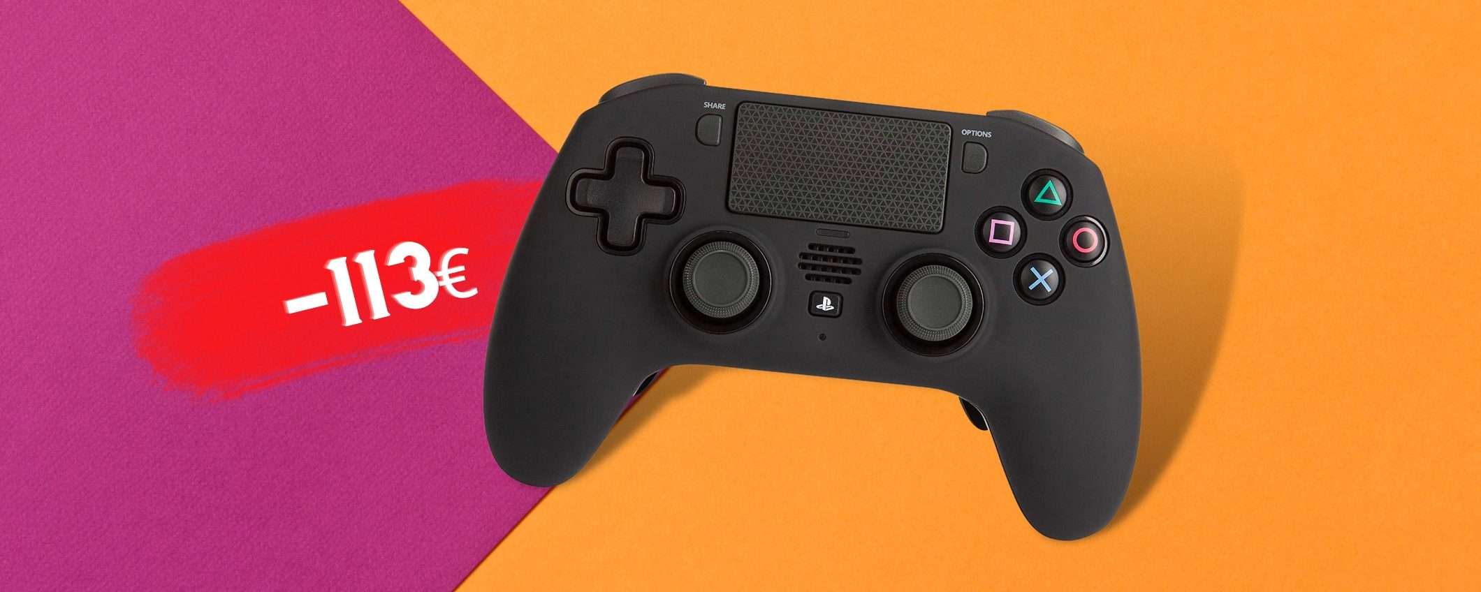 Supera i tuoi limiti con il controller wireless FUSION Pro PS4 (-113€) Supera i tuoi limiti con il controller wireless FUSION Pro PS4 (-113€)