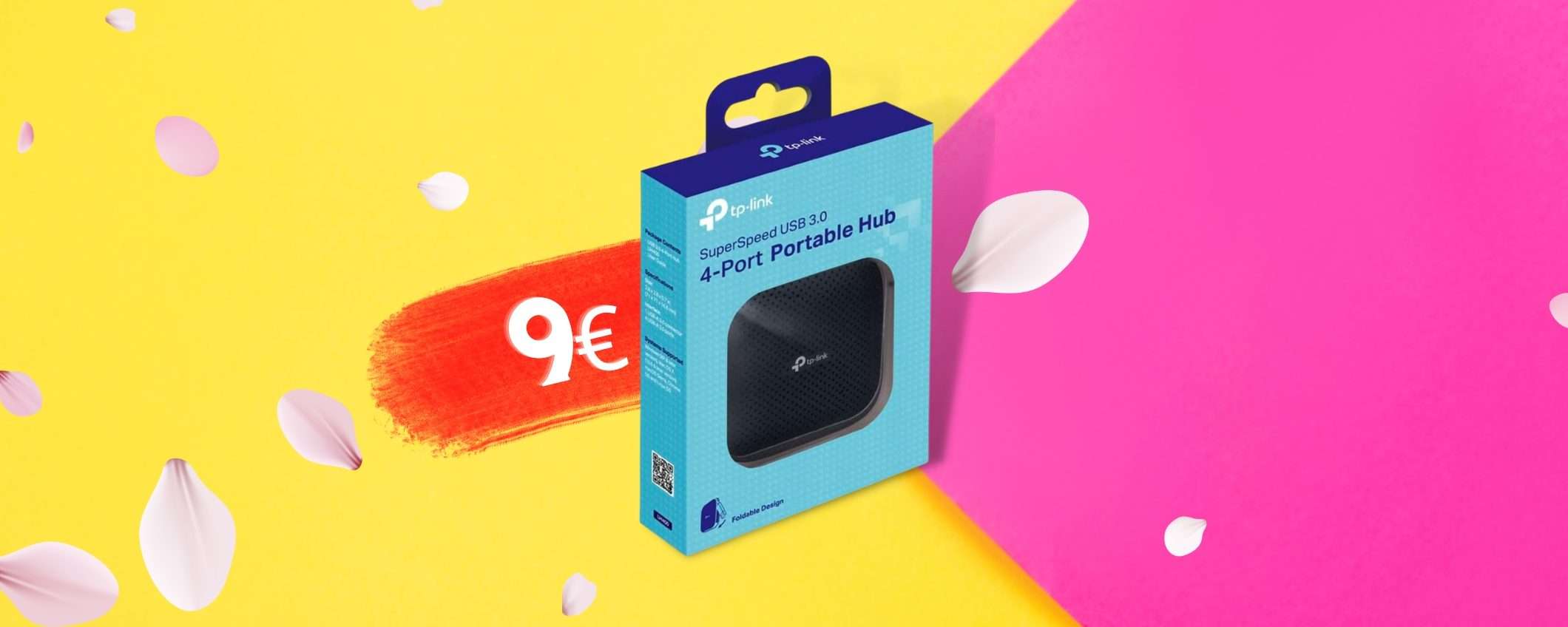 TP-Link: l'hub USB 4 in 1 per una connessione senza limiti (9€) TP-Link: l'hub USB 4 in 1 per una connessione senza limiti (9€)