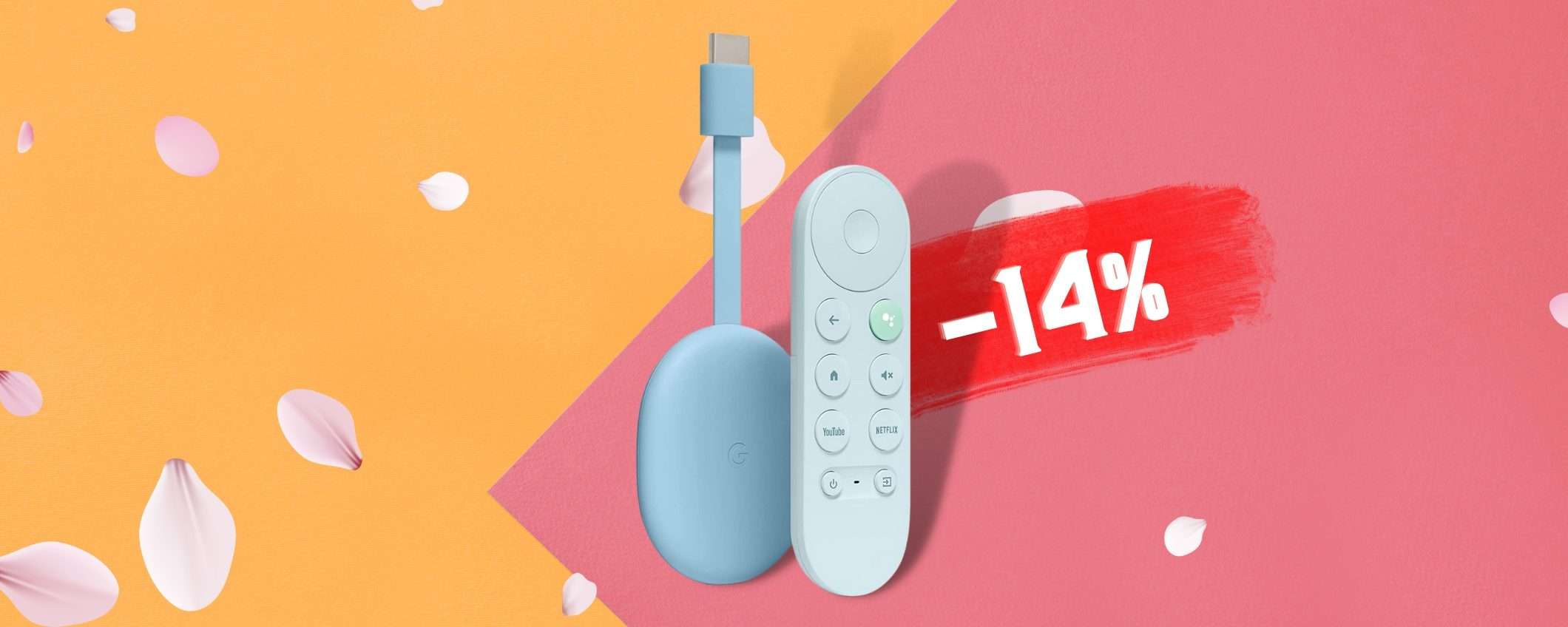 Chromecast 4K HDR con Google TV e telecomando: rivoluzione a soli 59€ Chromecast 4K HDR con Google TV e telecomando: rivoluzione a soli 59€