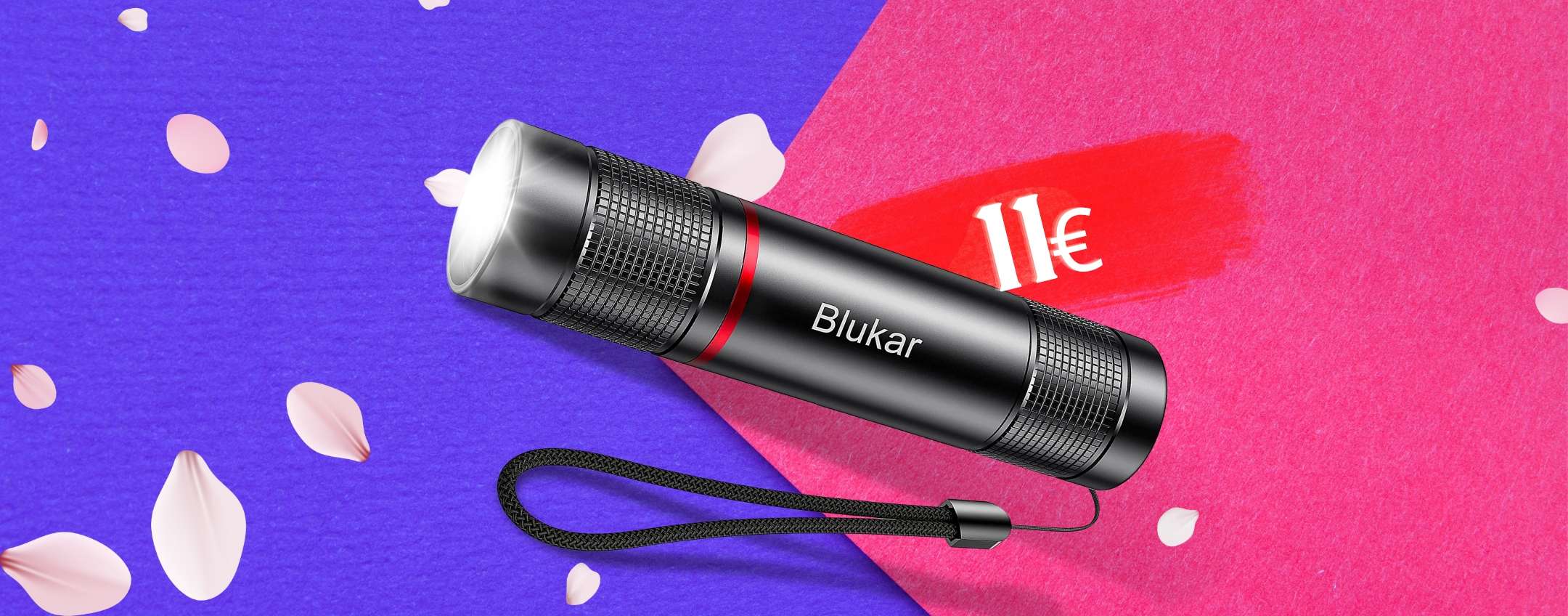 Skylla Torcia LED Ricaricabile 600 Lumen - Mini, 98mm, Batteria 800mAh, Porta Type-C, Impermeabile, Per Campeggio Ed Emergenze - 3