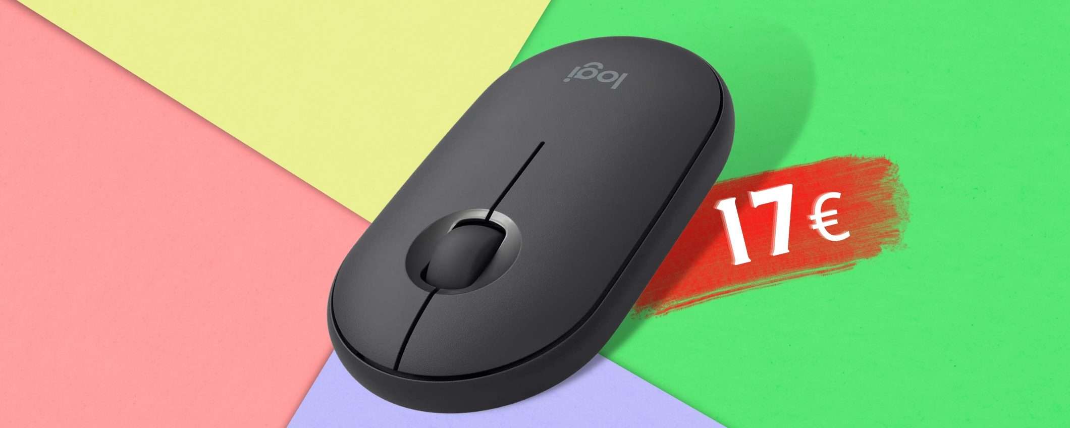 Mouse Bluetooth e con ricevitore: Logitech Pebble è il 2 in 1 DA AVERE