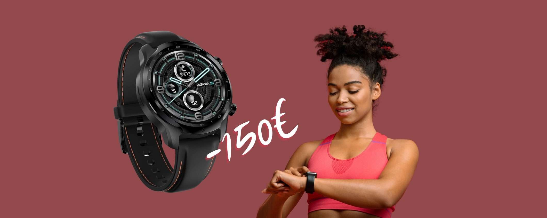 Ticwatch Pro 3 con GPS a 150€ in MENO è da mettere al polso SUBITO Ticwatch Pro 3 con GPS a 150€ in MENO è da mettere al polso SUBITO