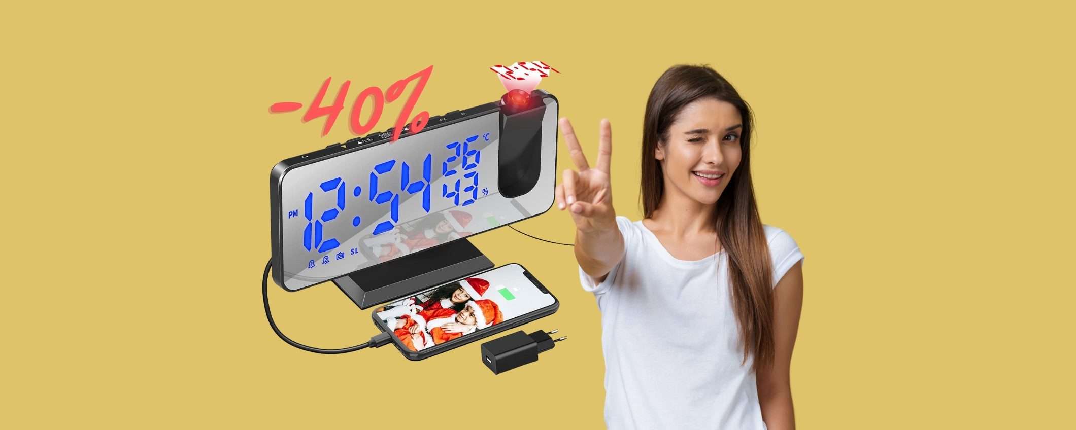 Torna in OFFERTA la radiosveglia da 7,5 Torna in OFFERTA la radiosveglia da 7,5