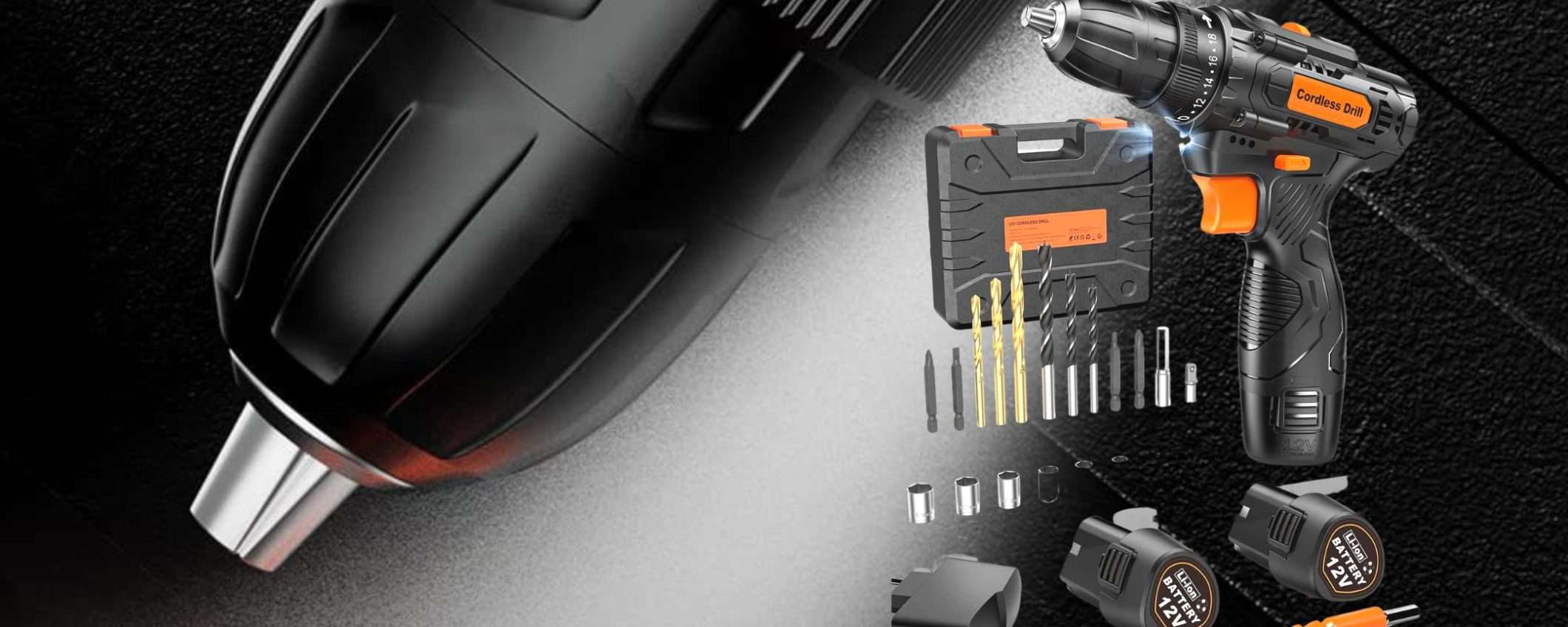 Trapano avvitatore con 2 batterie e 20 accessori: la promo è SHOCK (37€) Trapano avvitatore con 2 batterie e 20 accessori: la promo è SHOCK (37€)