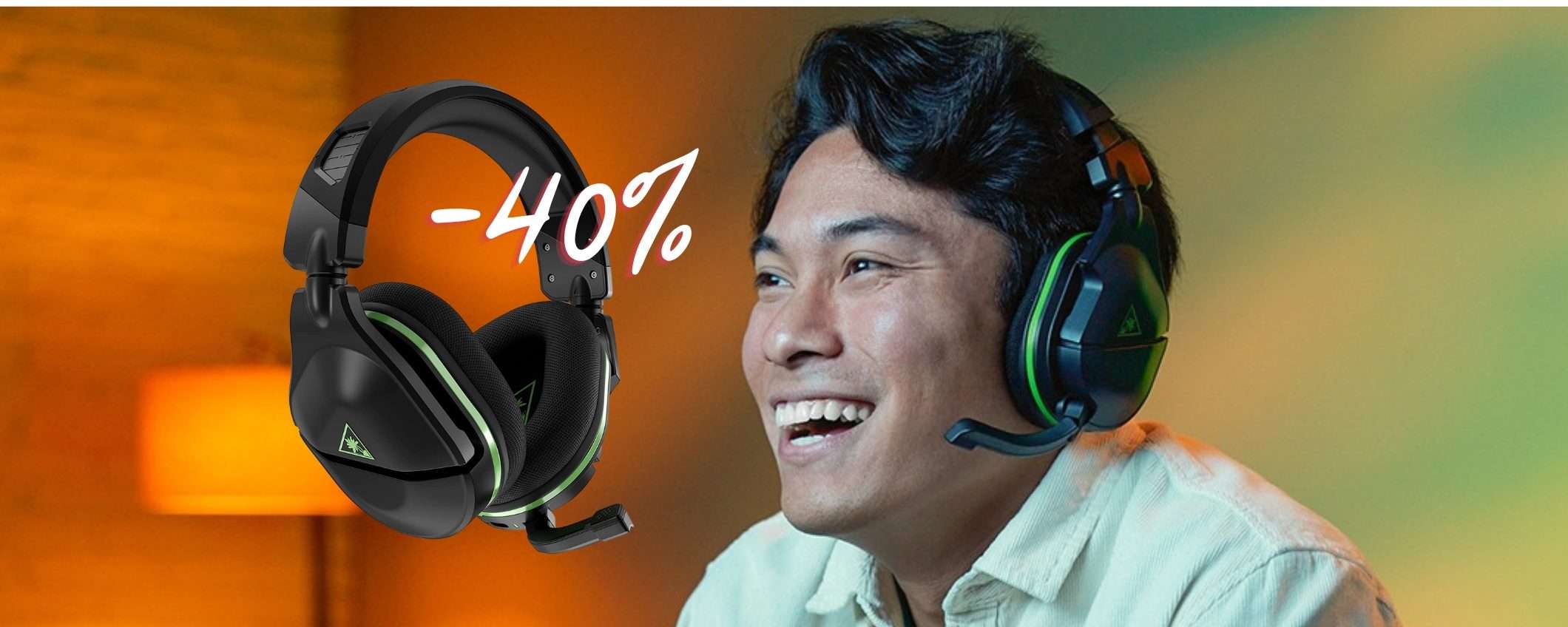 Turtle Beach Stealth 600: le cuffie wireless per Xbox e PC al 40% Turtle Beach Stealth 600: le cuffie wireless per Xbox e PC al 40%