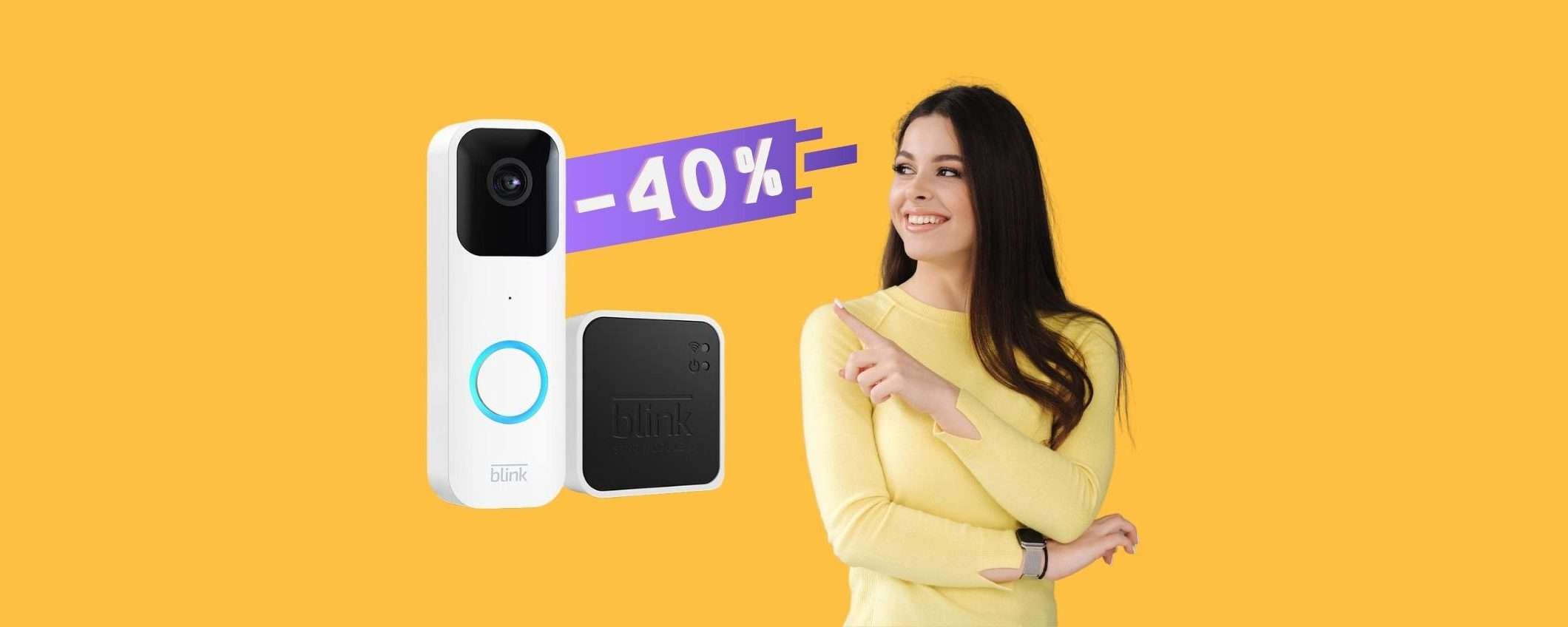 Videocitofono smart con integrazione Alexa al 40% su Amazon Videocitofono smart con integrazione Alexa al 40% su Amazon