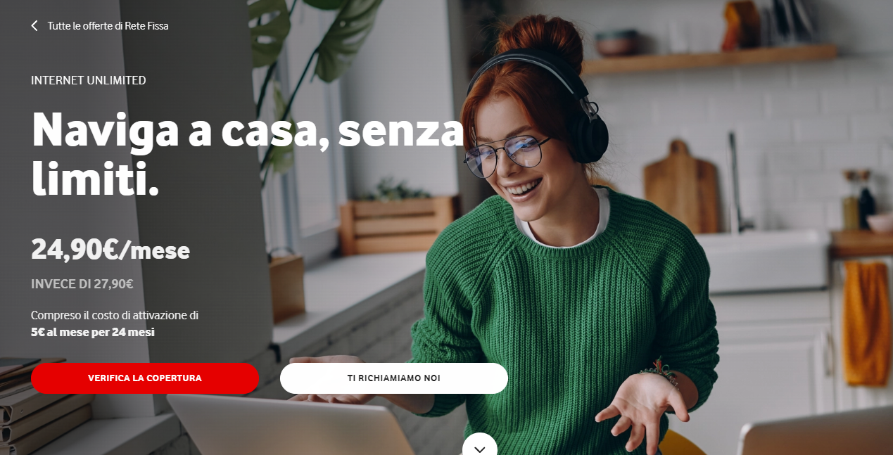 Internet Unlimited: naviga senza limiti a 24,90 euro Internet Unlimited: naviga senza limiti a 24,90 euro
