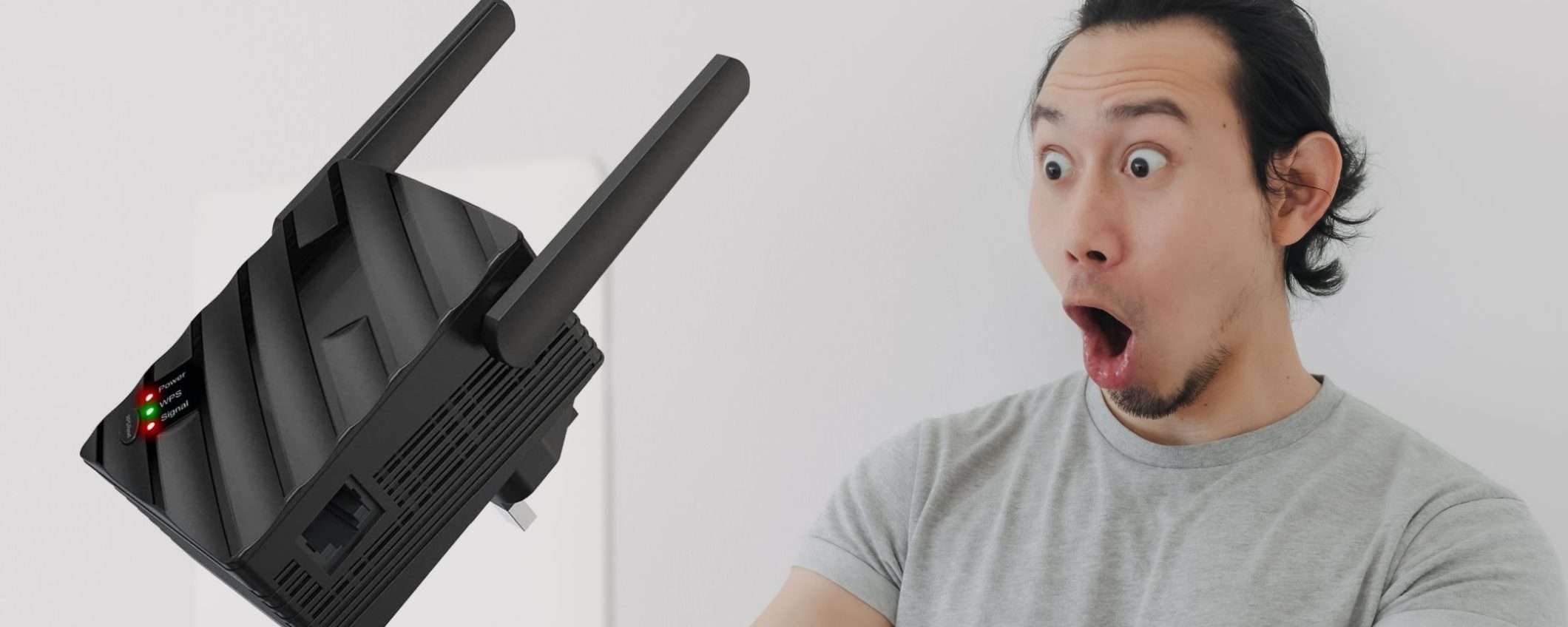 WiFi potente e veloce da NON CREDERE: dispositivo salva segnale a 17€ (-40%) WiFi potente e veloce da NON CREDERE: dispositivo salva segnale a 17€ (-40%)
