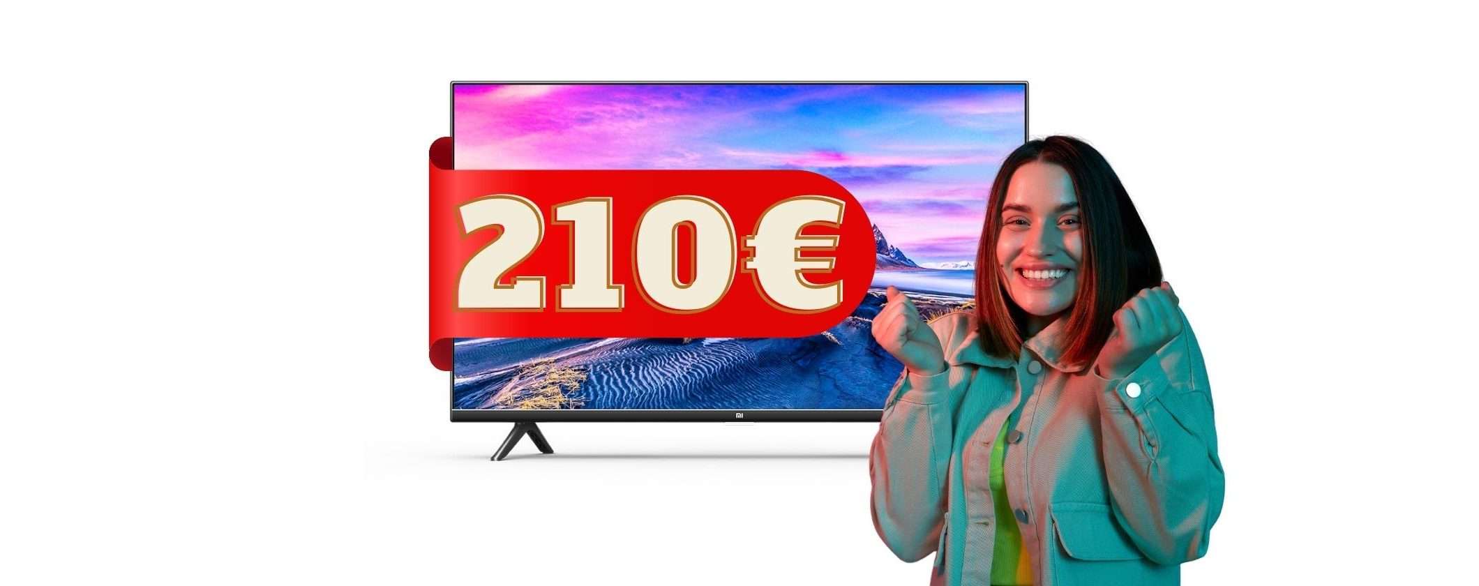 Xiaomi Mi TV P1: la smart TV full optional a un prezzo RIDICOLO Xiaomi Mi TV P1: la smart TV full optional a un prezzo RIDICOLO