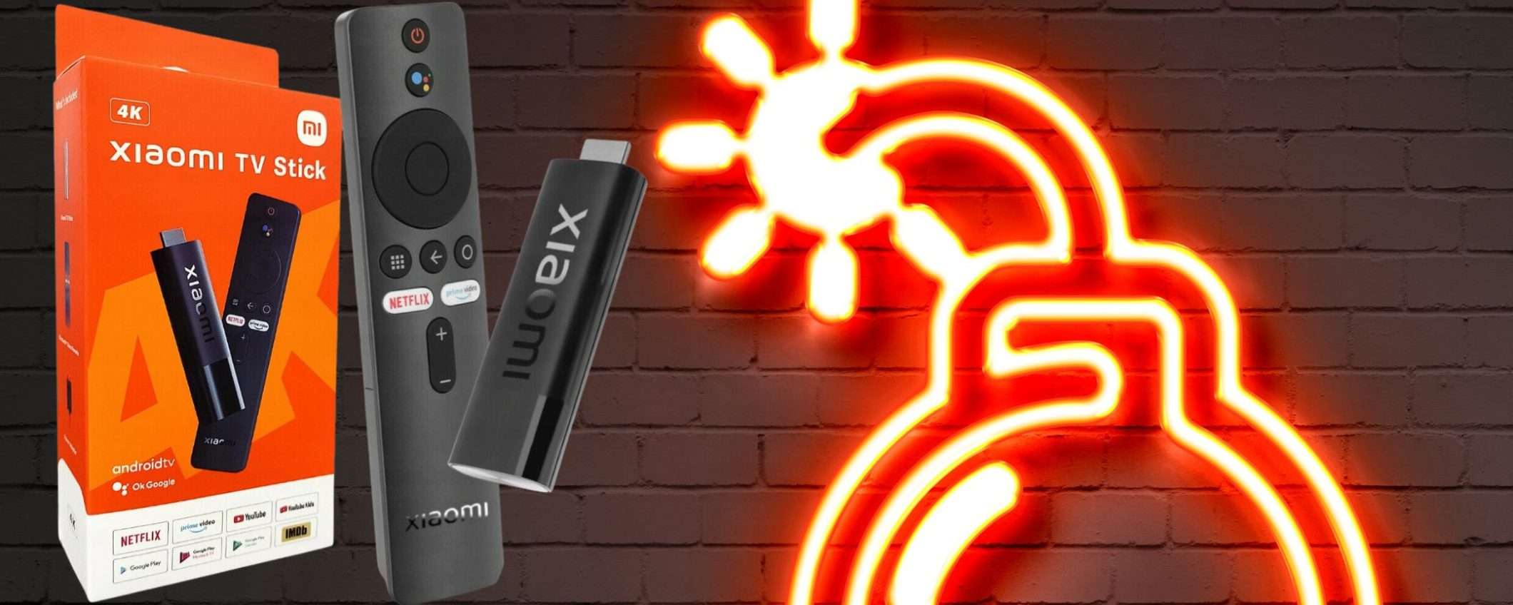 Xiaomi TV Stick 4K con Android TV a 39€ è la BOMBA della Tech Week eBay Xiaomi TV Stick 4K con Android TV a 39€ è la BOMBA della Tech Week eBay