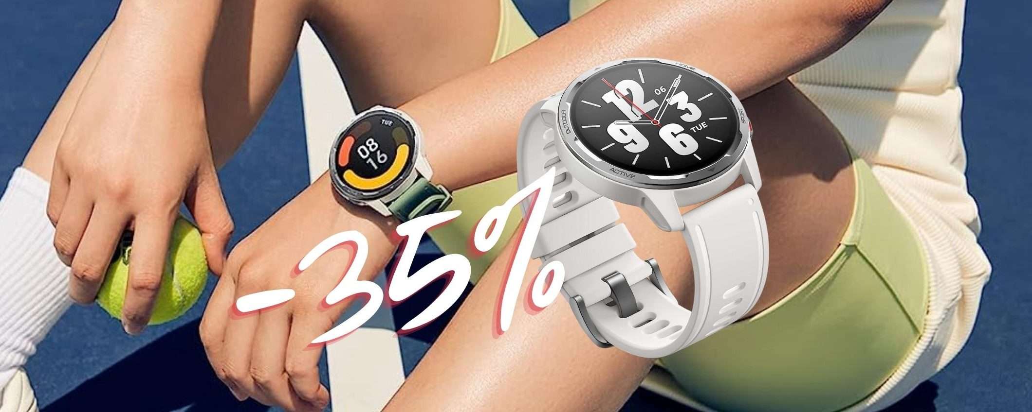 Xiaomi Watch S1 Active a prezzo da CAPOGIRO su Amazon (-35%) Xiaomi Watch S1 Active a prezzo da CAPOGIRO su Amazon (-35%)