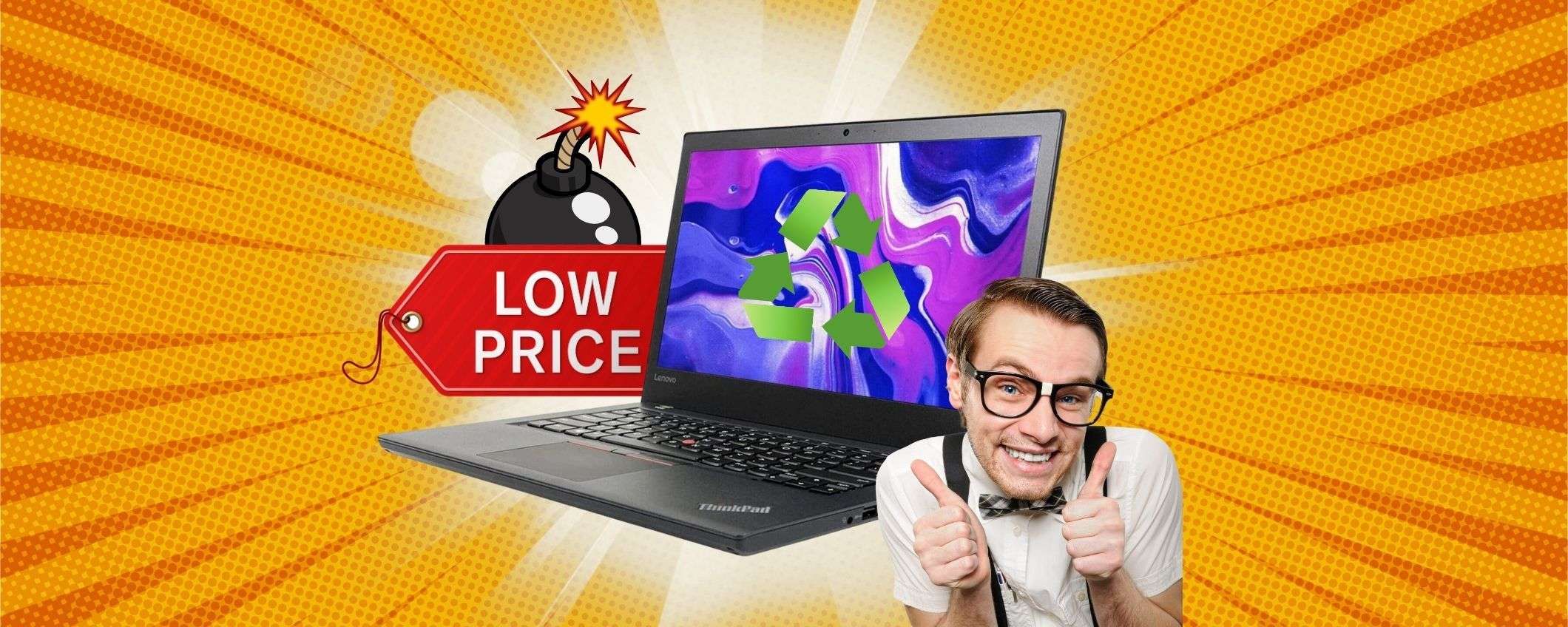 Un prezzo MAI VISTO: Lenovo ThinkPad a meno di 300€ su eBay Un prezzo MAI VISTO: Lenovo ThinkPad a meno di 300€ su eBay
