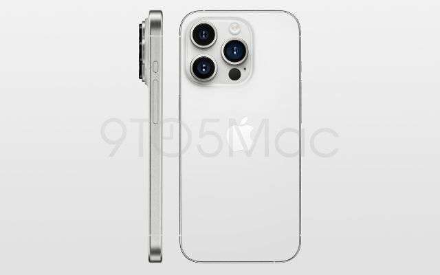 iPhone 15 Pro render