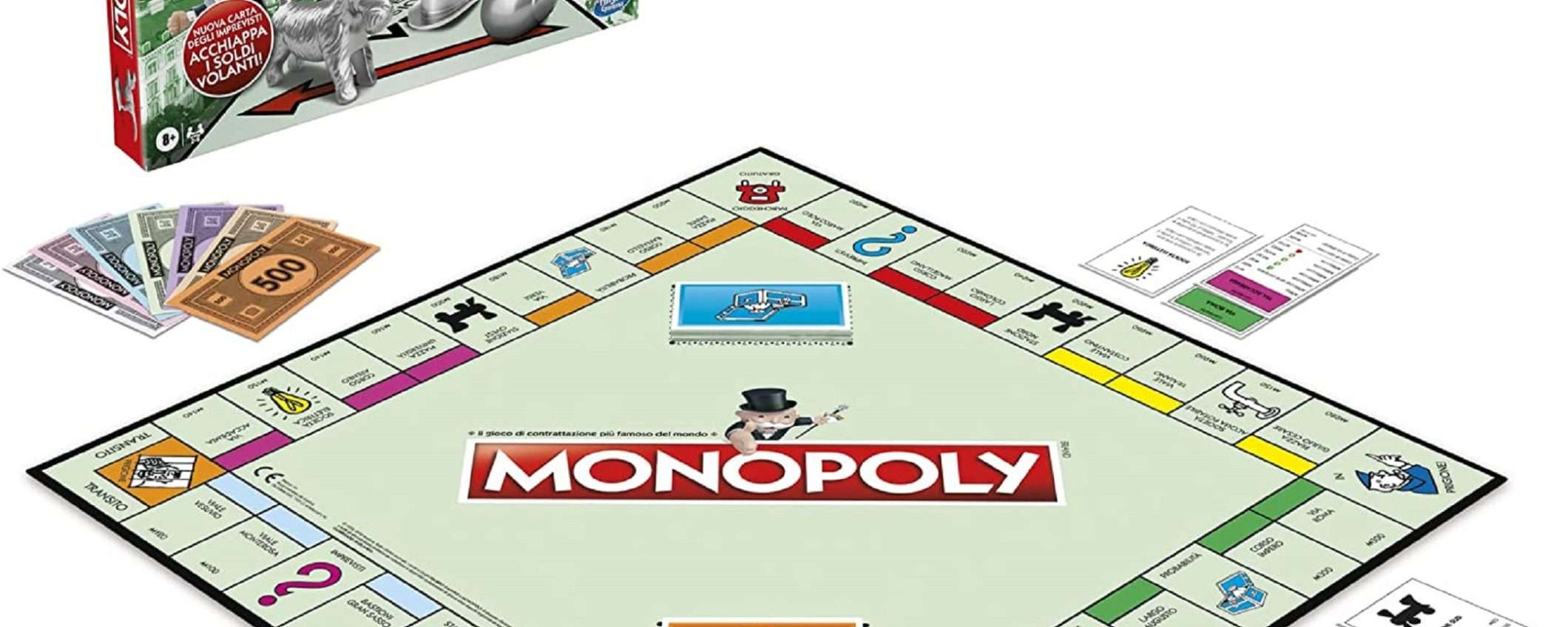 Monopoly Classico: l'immortale gioco da tavolo a soli 19€ in OFFERTA LAMPO Monopoly Classico: l'immortale gioco da tavolo a soli 19€ in OFFERTA LAMPO