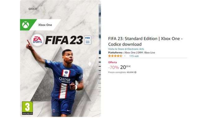 FIFA 23 codice download offerta