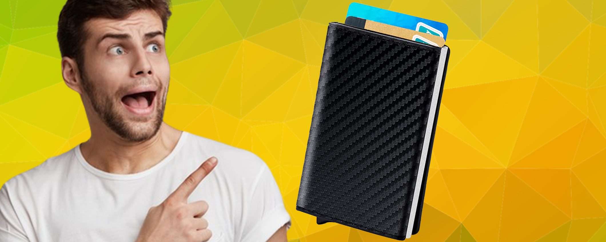 Fantastico portafoglio da uomo a 7 scomparti a soli € 6,79 su Amazon Fantastico portafoglio da uomo a 7 scomparti a soli € 6,79 su Amazon