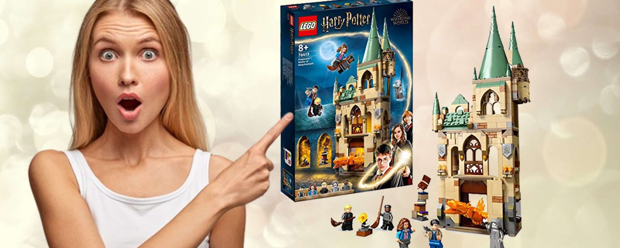 LEGO Harry Potter Hogwarts: la Stanza delle Necessità al prezzo BOMBA! LEGO Harry Potter Hogwarts: la Stanza delle Necessità al prezzo BOMBA!