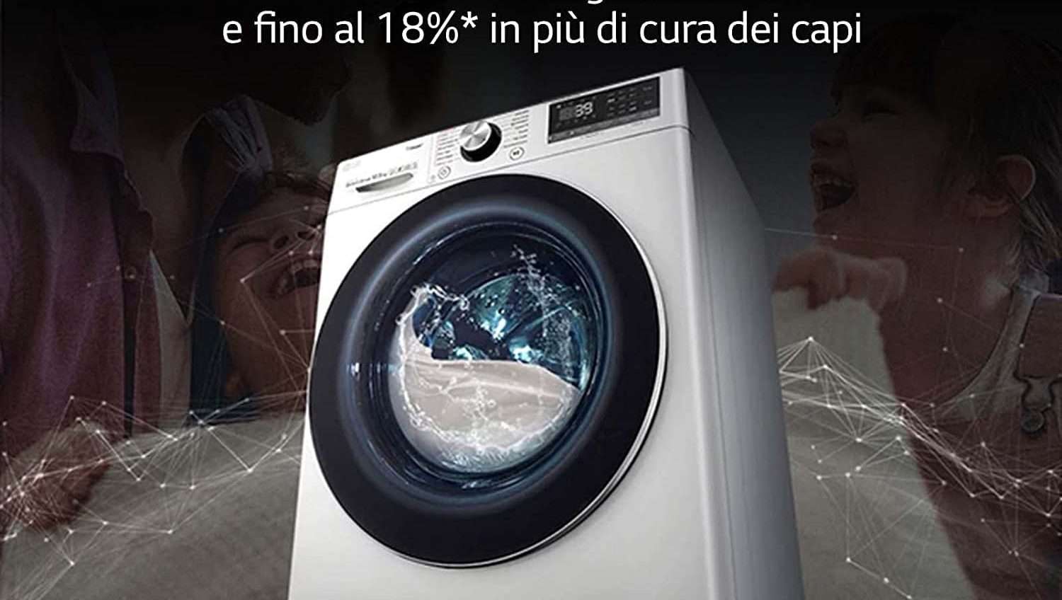 LG ThingQ in offerta su Amazon: DIMEZZATO il prezzo della lavatrice con IA LG ThingQ in offerta su Amazon: DIMEZZATO il prezzo della lavatrice con IA