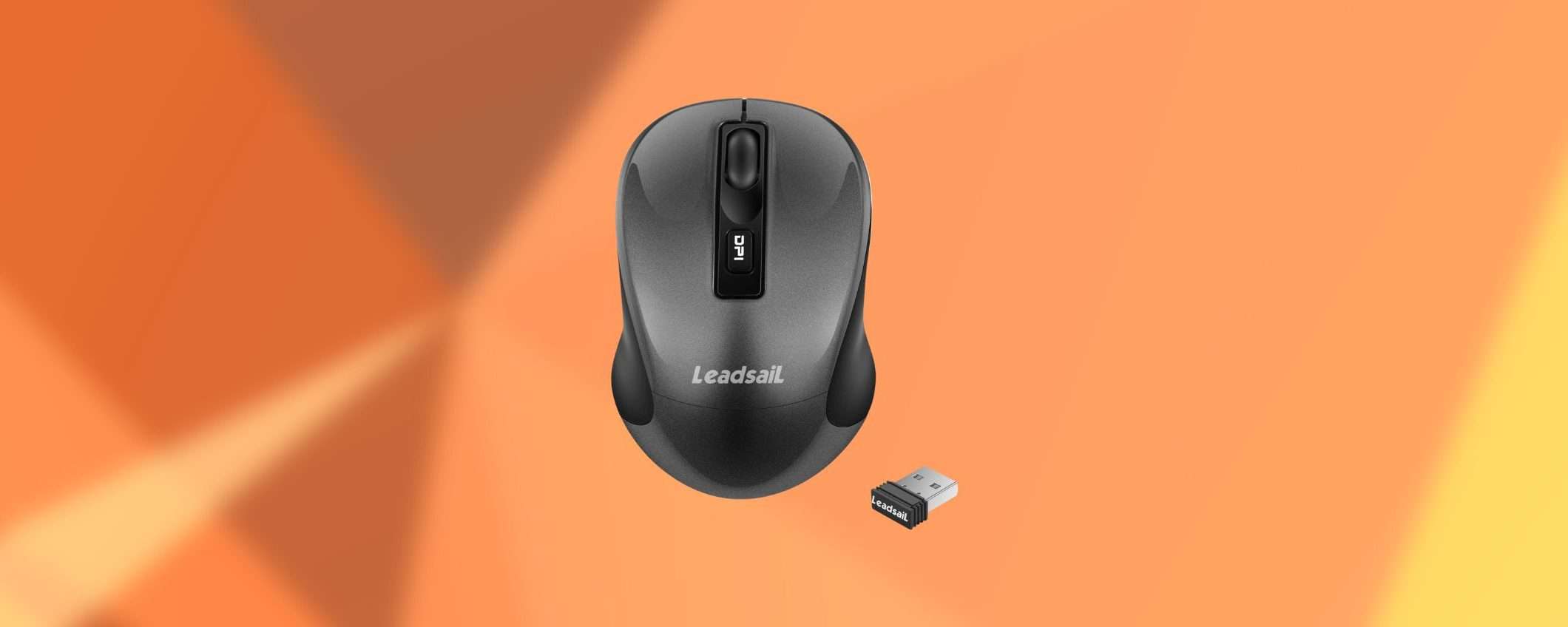 Mouse senza fili economico e silenzioso: 10 euro su Amazon Mouse senza fili economico e silenzioso: 10 euro su Amazon