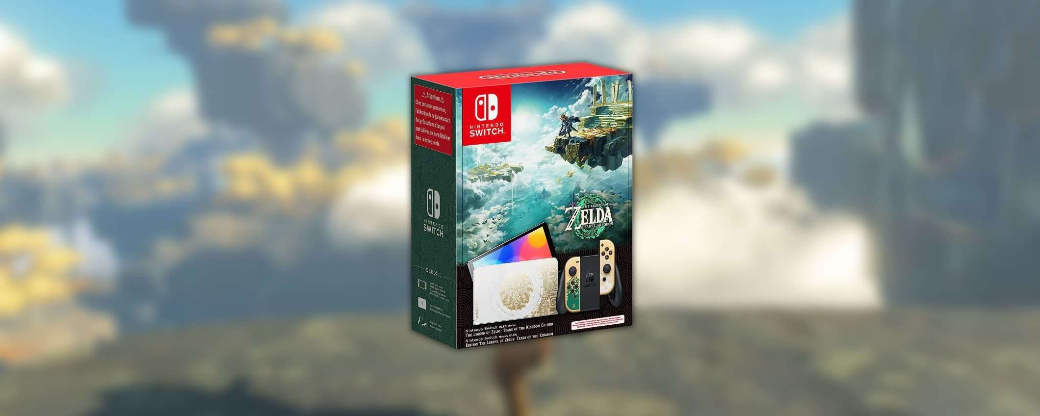 La Nintendo Switch OLED in edizione Zelda è in pre-order su Amazon La Nintendo Switch OLED in edizione Zelda è in pre-order su Amazon