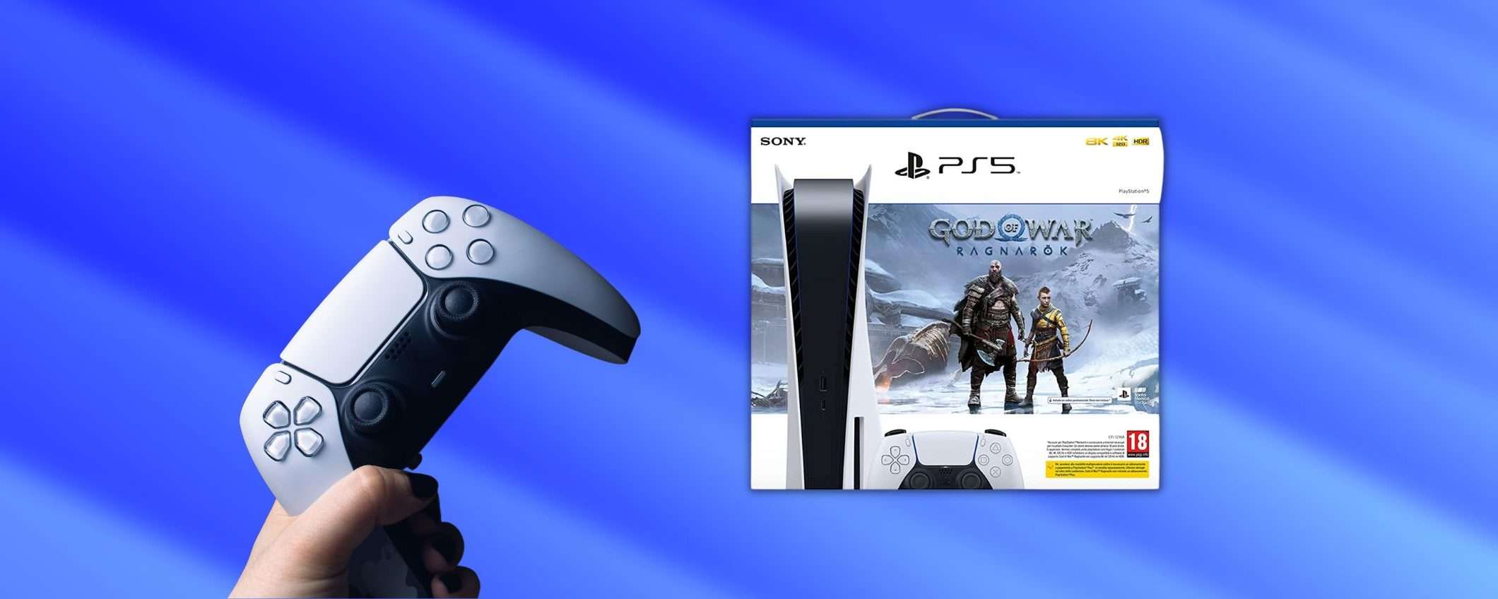 PS5 con lettore disco e God of War: prezzo più basso di sempre su Amazon PS5 con lettore disco e God of War: prezzo più basso di sempre su Amazon