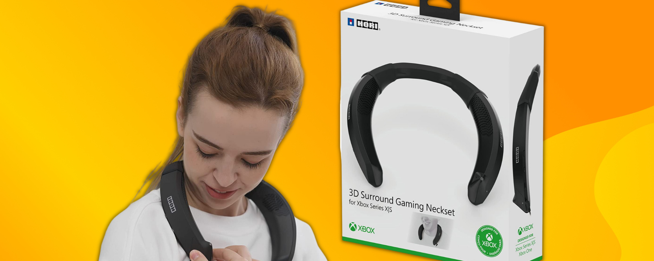 Niente più cuffie pesanti con questo Speaker da collo in sconto Niente più cuffie pesanti con questo Speaker da collo in sconto