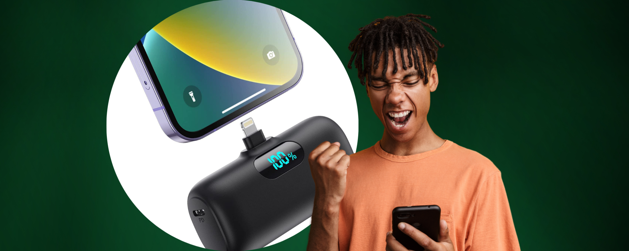 Power Bank per iPhone: piccolo come un rossetto e costa pochissimo Power Bank per iPhone: piccolo come un rossetto e costa pochissimo