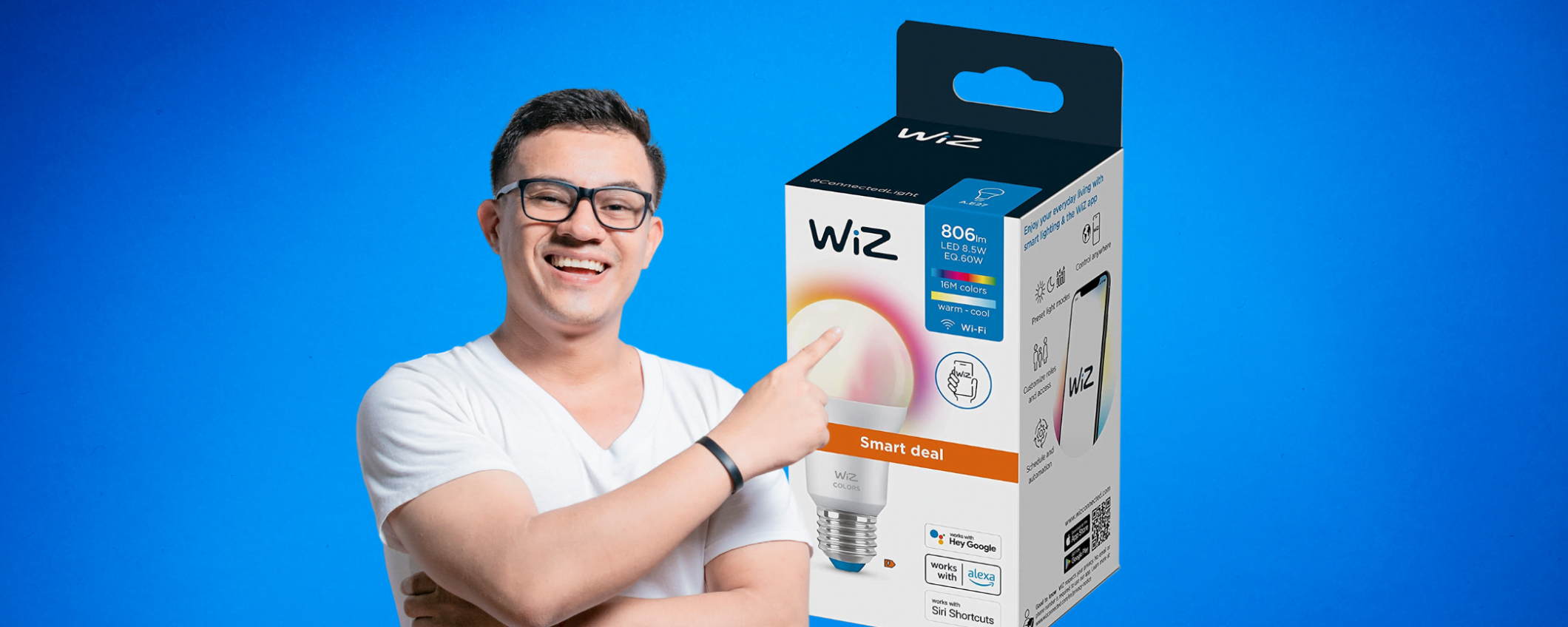 Lampadina Smart in sconto: per accenderla basta la tua voce Lampadina Smart in sconto: per accenderla basta la tua voce