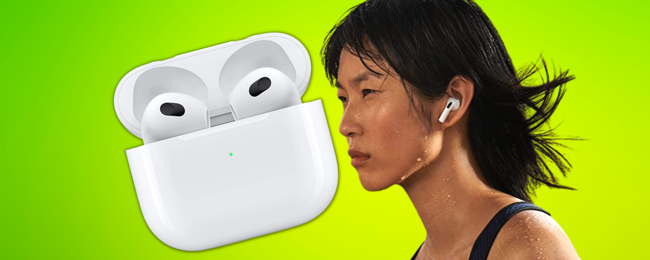 Torna lo sconto su Apple AirPods 3 gen: ti aspettano 30 ore di musica