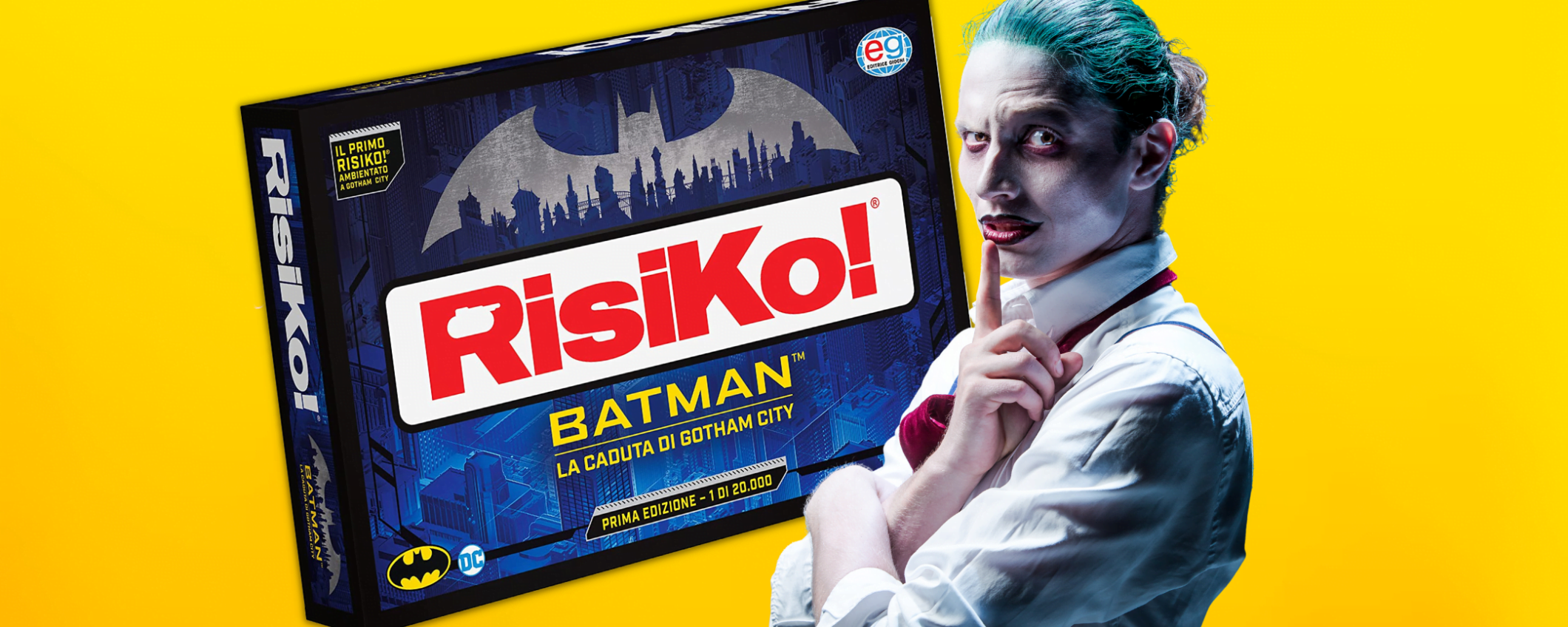 Diventa un criminale di Gotham City: Risiko! Batman è in sconto Diventa un criminale di Gotham City: Risiko! Batman è in sconto