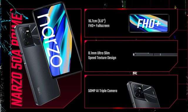 Smartphone Realme Narzo 50a Prime