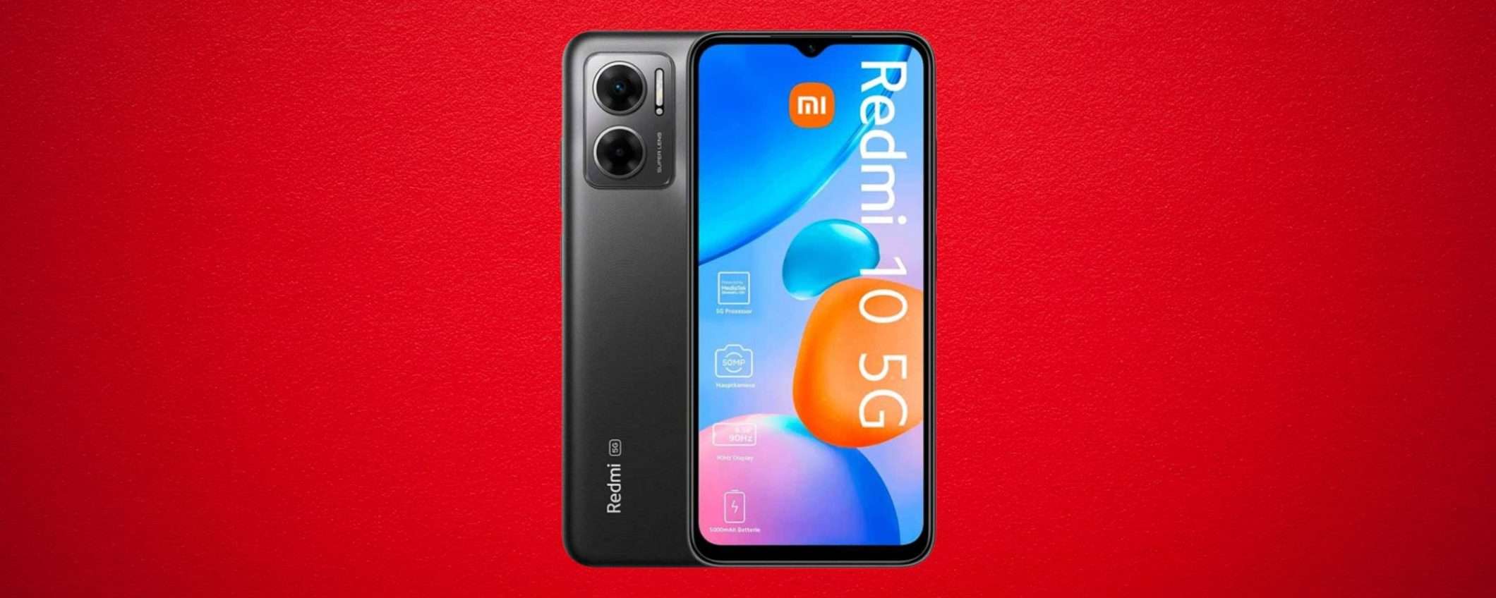 Redmi 10 5G: il prezzo crolla sotto i 150€, occasione da prendere al volo Redmi 10 5G: il prezzo crolla sotto i 150€, occasione da prendere al volo