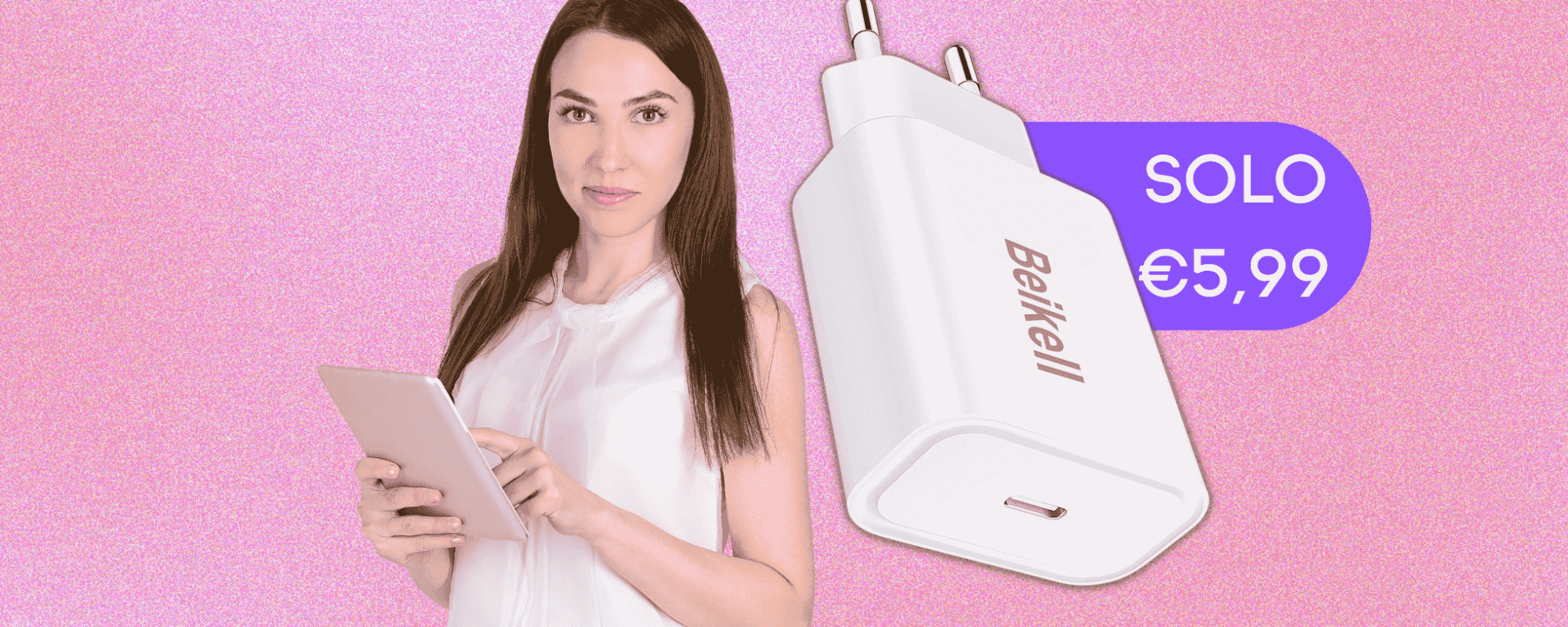 Caricabatterie rotto? Approfitta di questo Caricatore USB-C in sconto Caricabatterie rotto? Approfitta di questo Caricatore USB-C in sconto
