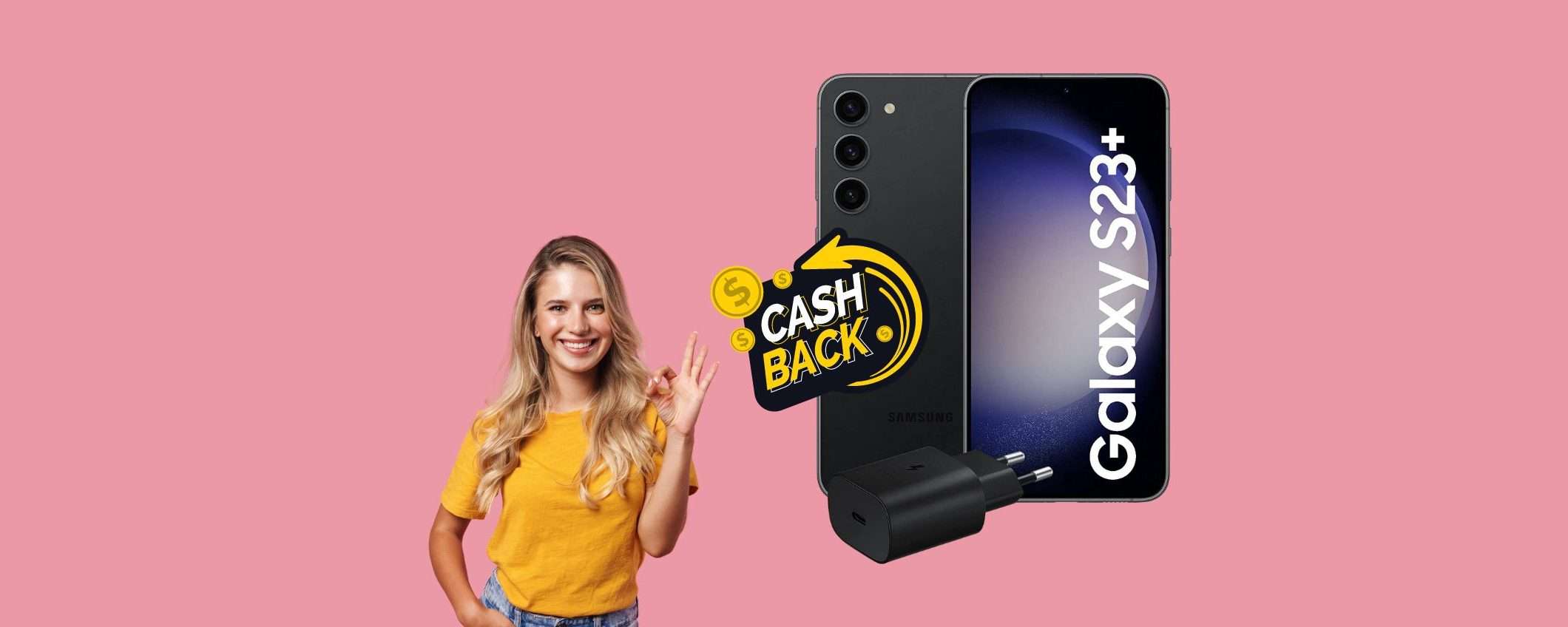 Samsung Galaxy S23+: l’offerta DA SOGNO con sconto Amazon e cashback Samsung Galaxy S23+: l’offerta DA SOGNO con sconto Amazon e cashback