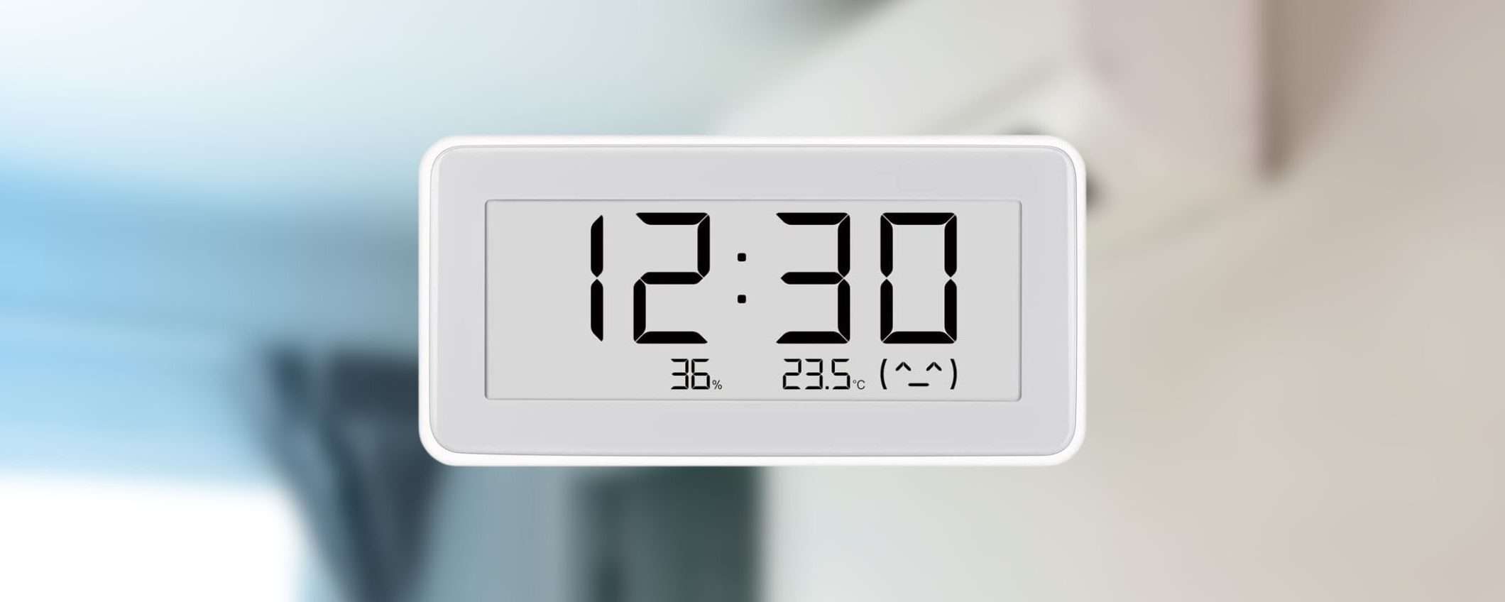 Questo termometro Xiaomi ti dice temperatura e umidità: solo 19€ Questo termometro Xiaomi ti dice temperatura e umidità: solo 19€
