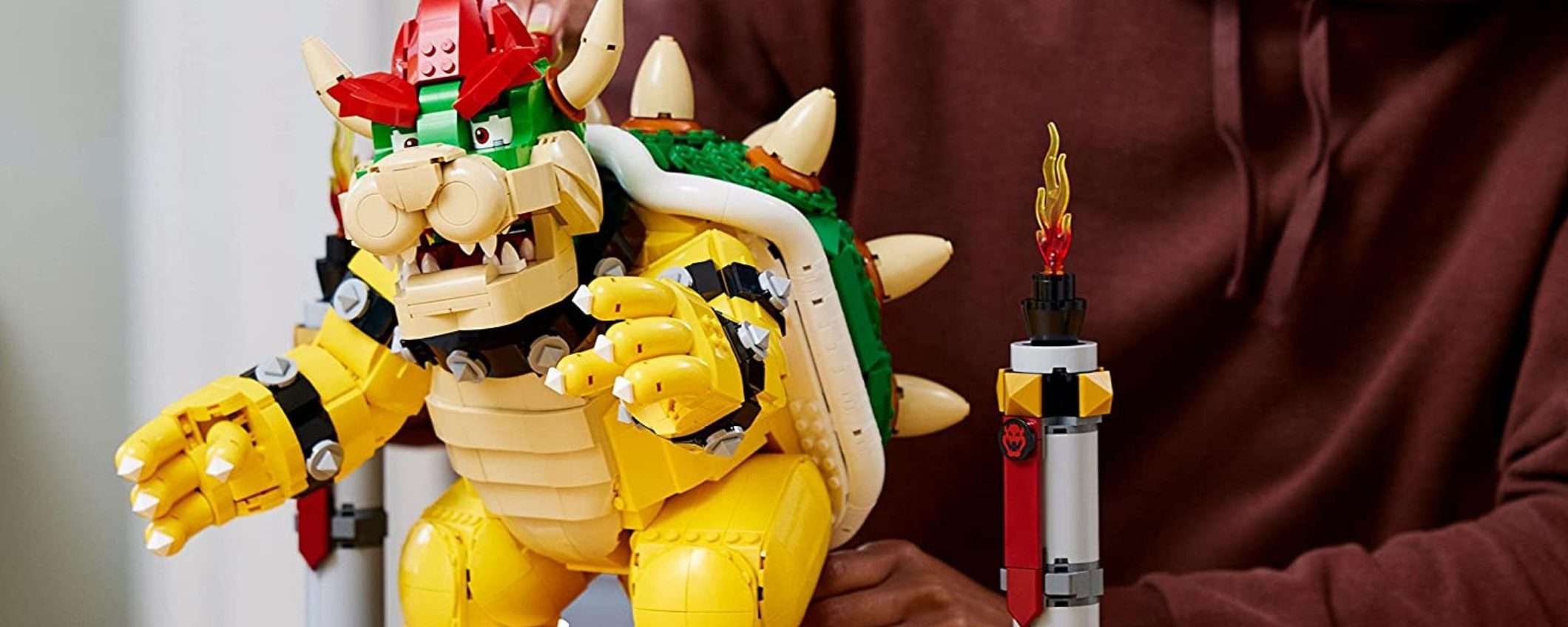 Costruisci il malvagio Bowser con questo fantastico set LEGO Costruisci il malvagio Bowser con questo fantastico set LEGO