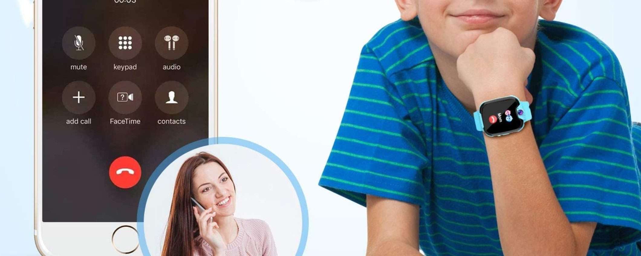 Questo smartwatch per bambini ti sorprenderà e costa pochissimo (30€) Questo smartwatch per bambini ti sorprenderà e costa pochissimo (30€)